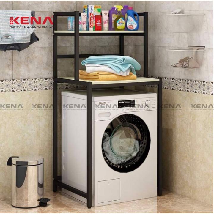 Kệ Máy Giặt Máy Sấy 2 Tầng KENA KMG 1001-2 Kiểu dáng sang trọng hiện đại tiết kiệm không gian tối đa