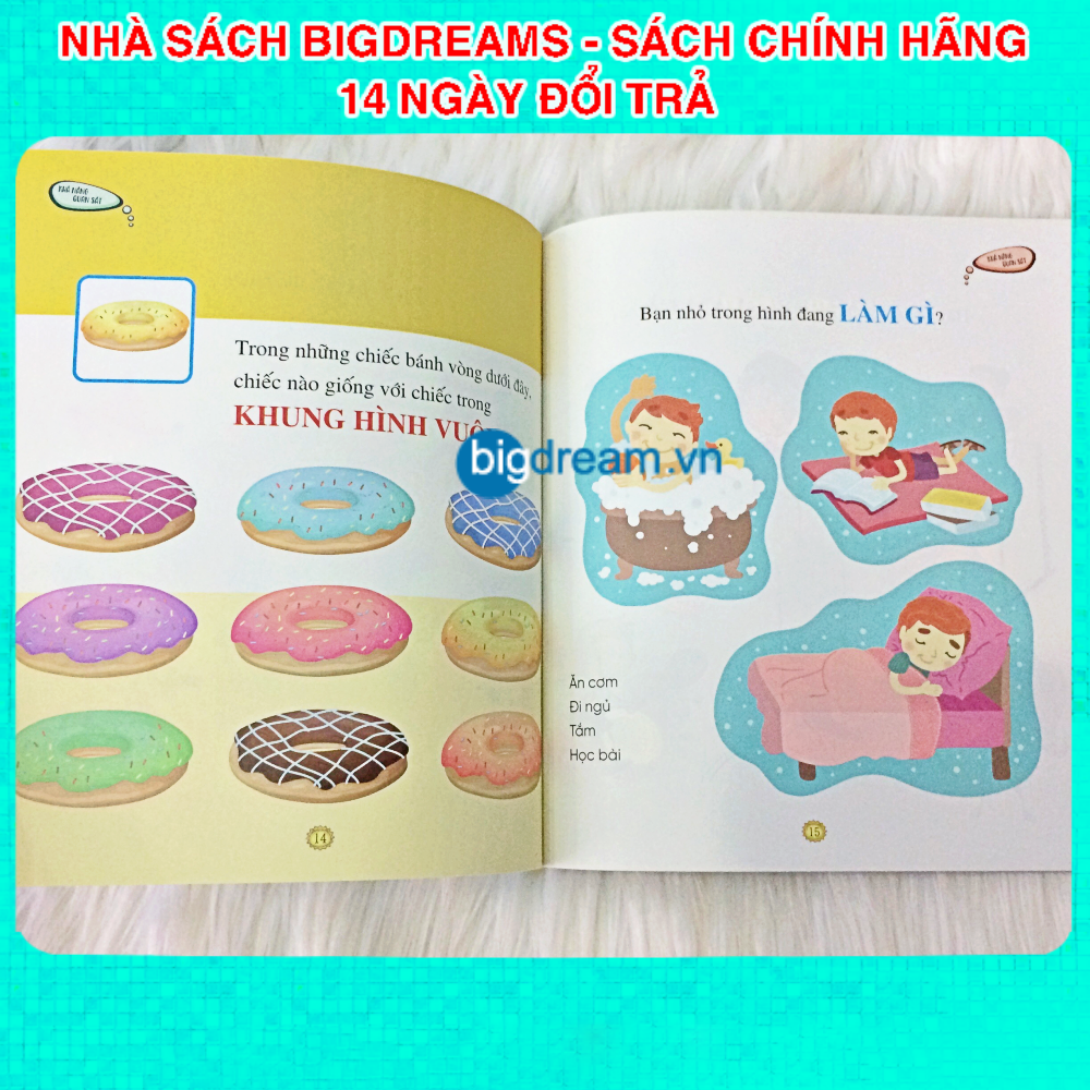 Mẹ Hỏi Con Trả Lời - Khả Năng Quan Sát - Cuốn Sách Vỡ Lòng Đầu Tiên Của Tớ Truyện kể cho bé trước giờ đi ngủ 0-3 tuổi