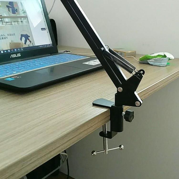 Giá đỡ ĐT, máy tính bảng kẹp bàn xoay 360 độ