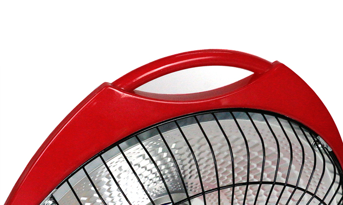 Phần tay cầm tiện lợi của quạt sưởi PVN-SH28