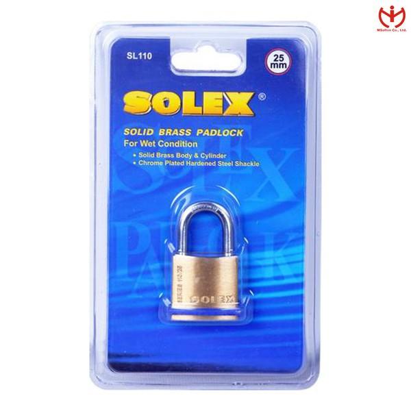 Khóa vali Solex SL110 Thân Đồng 25mm - MSOFT