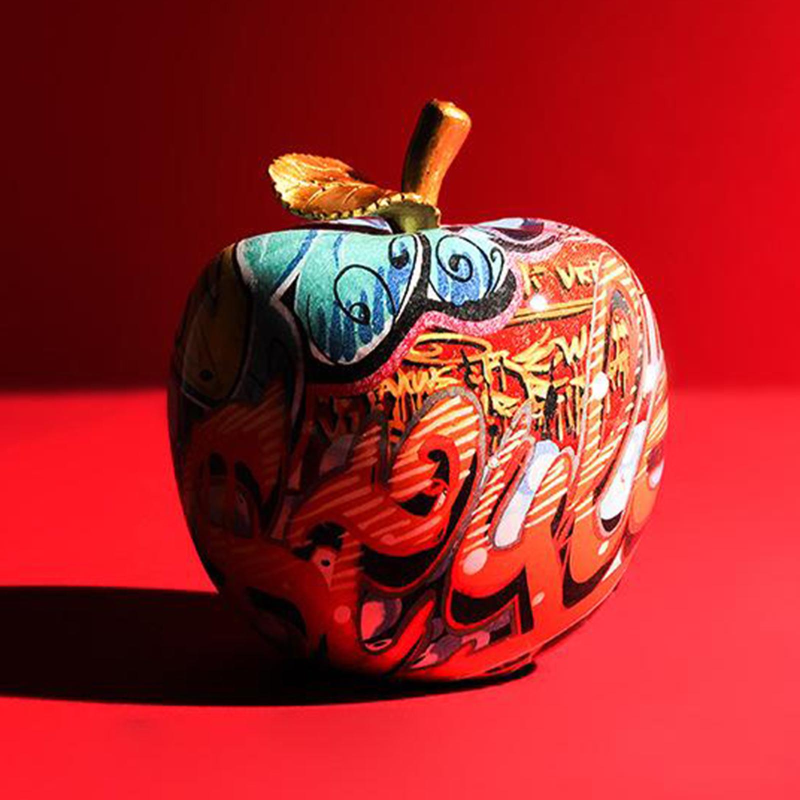 Colorful Figurine Resin Craft Fruits Statue Sculpture