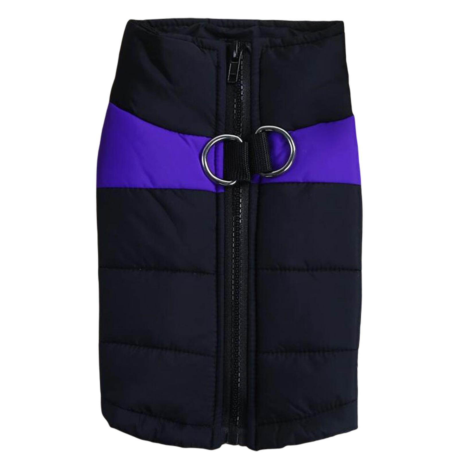 Pet Dog Clothes Vest Jacket Warm Puppy Waterproof Winter Padded Coat