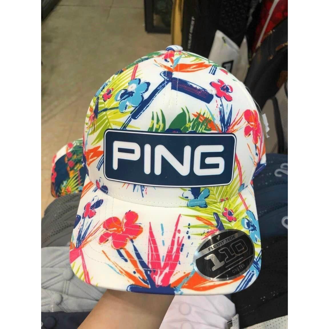 Mũ golf nam Pi.ng lưỡi trai thời trang thể thao chống nắng cao cấp MG028