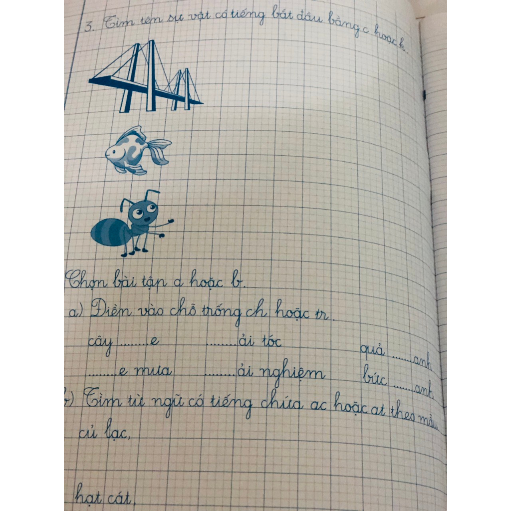 Sách - Vở chính tả lớp 2 - tập 2