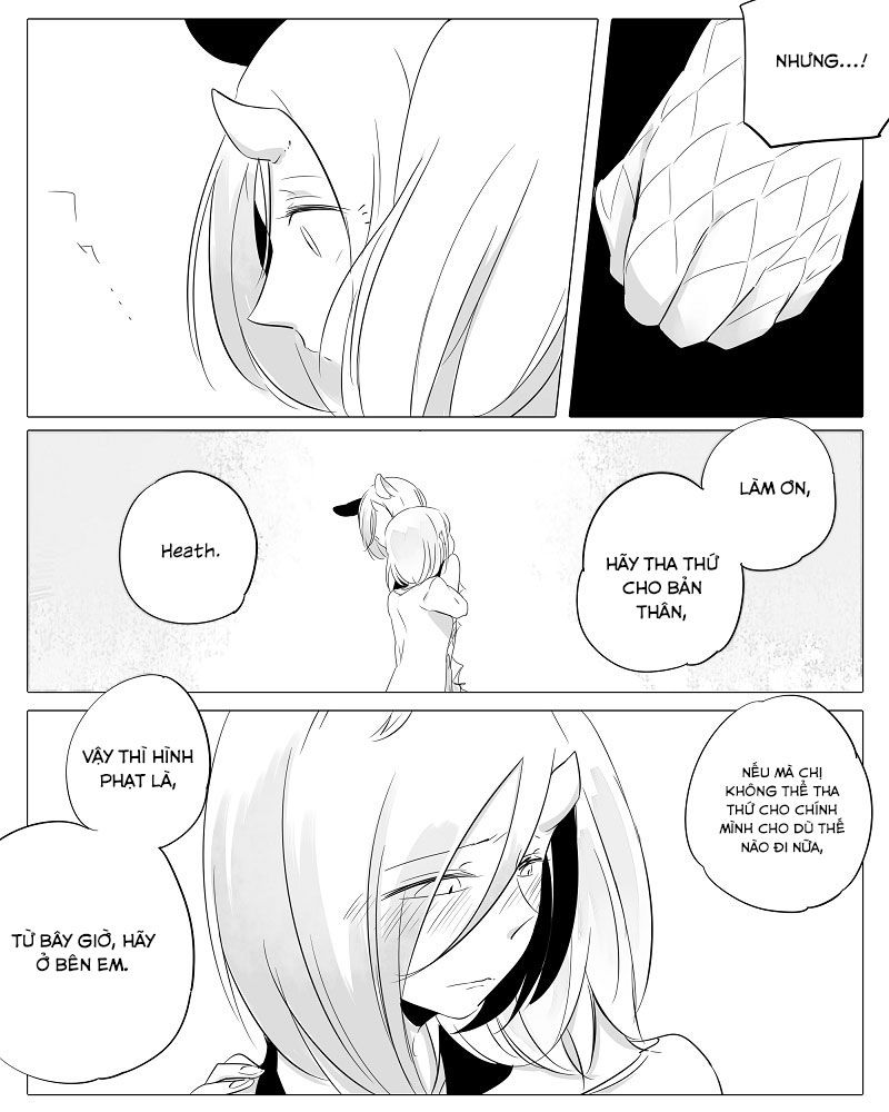 yêu quái cô đơn và cô bé bị mù chapter 8 15