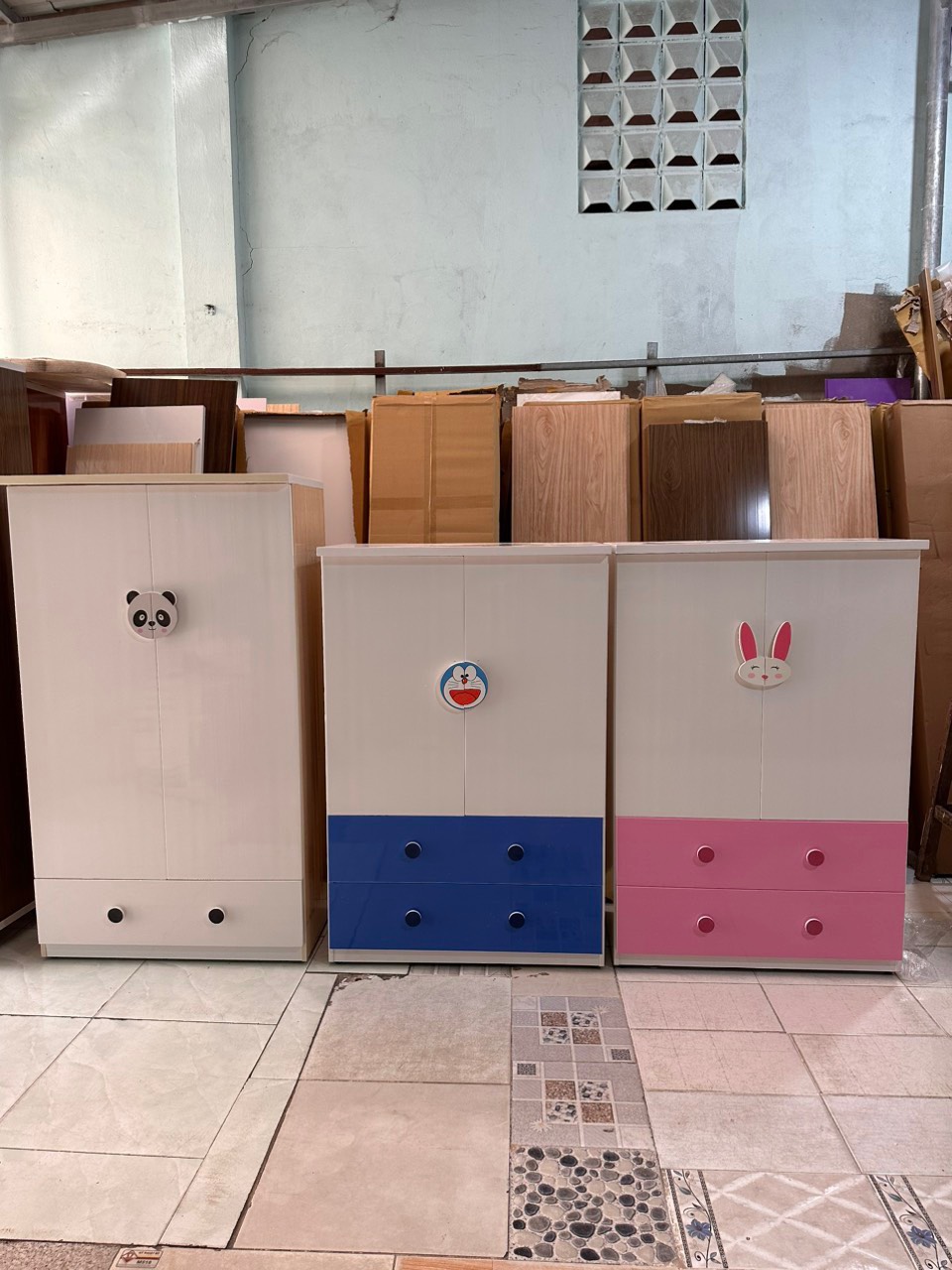 Tủ áo trẻ em BaBYBus Tundo hiện đại