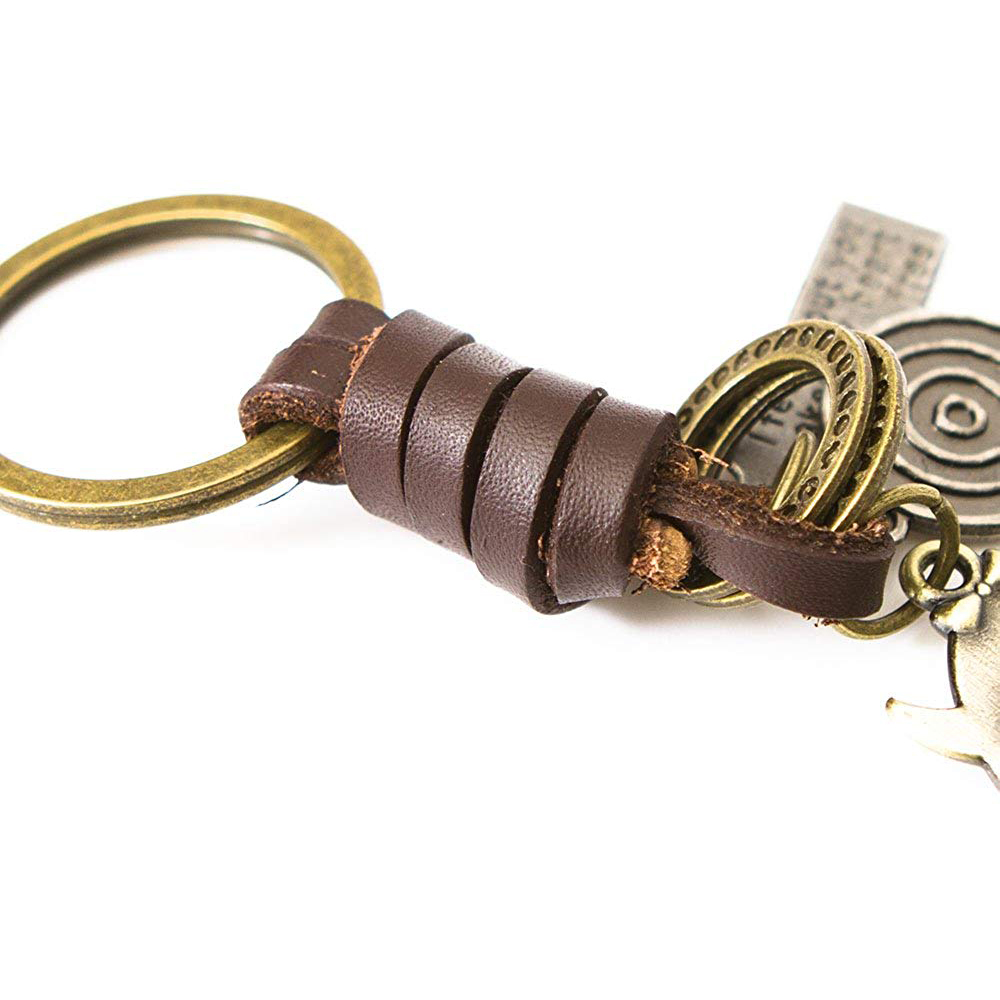 Móc Khóa Thép Cao Cấp Hình Cú Mèo Vintage Phong Cách Cổ Điển Châu Âu - Móc Khóa Nữ Đáng Yêu Vintage Owl Keychain