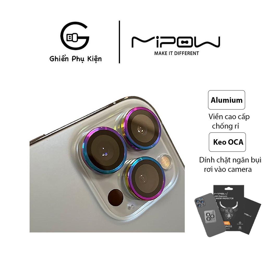 Lens Camera Mipow Kingbull USA Rainbow For iPhone 13Pro/13 Pro Max - Hàng Chính Hãng