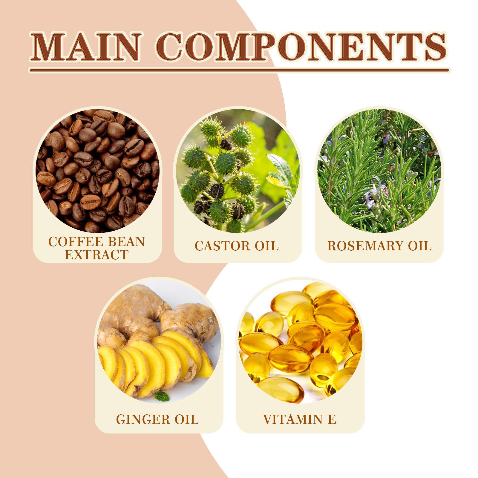 EELHOE 50ml Hair Growth Oil Nourishing Hair Anti-Breakage Repair Dry Frizzy Hair Growth Treatment Oil