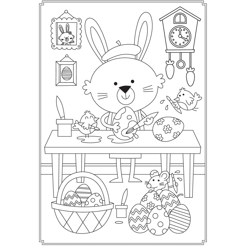 Sách Painting Fun - Easter Time