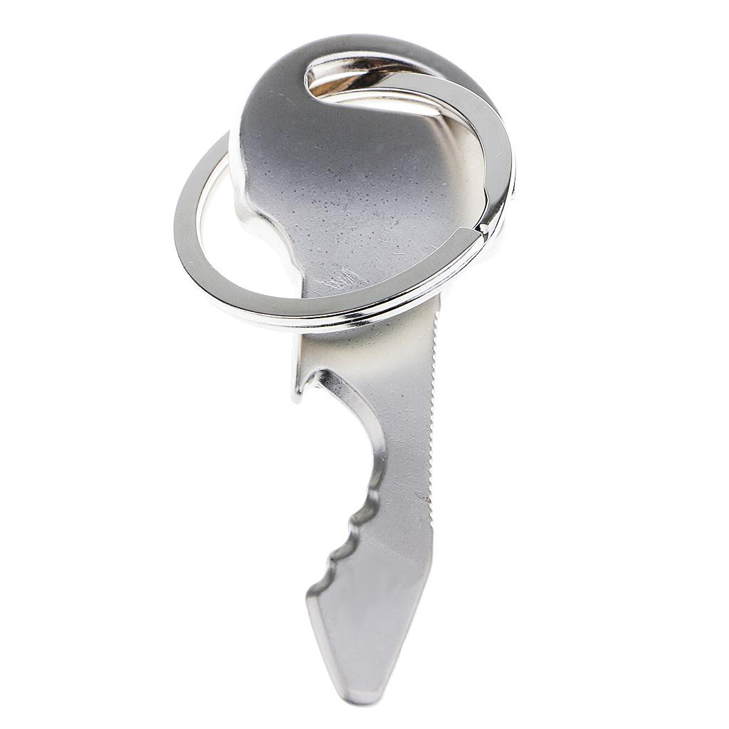 Skull Mask Key Chains Men Keyring Multi-function Bottle Opener Keychain