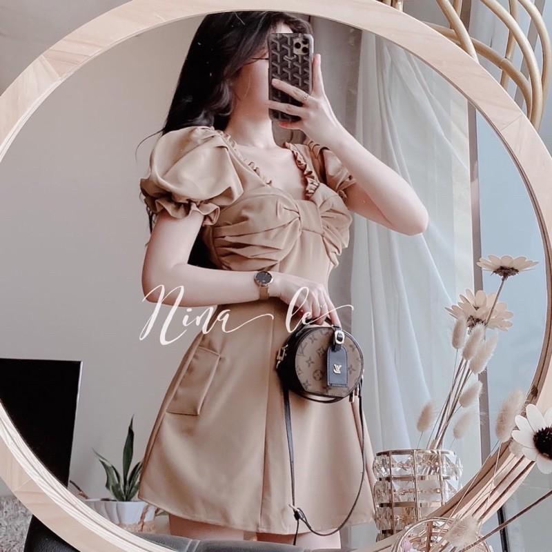 ĐẦM XOÈ NƠ NGỰC TAY PHỒNG NHÚN