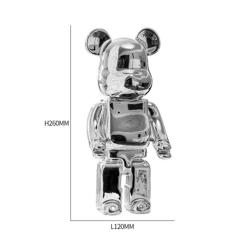 Tượng Gấu – Bearbrick07, tượng trang trí, trang trí để bàn, quà tặng decor