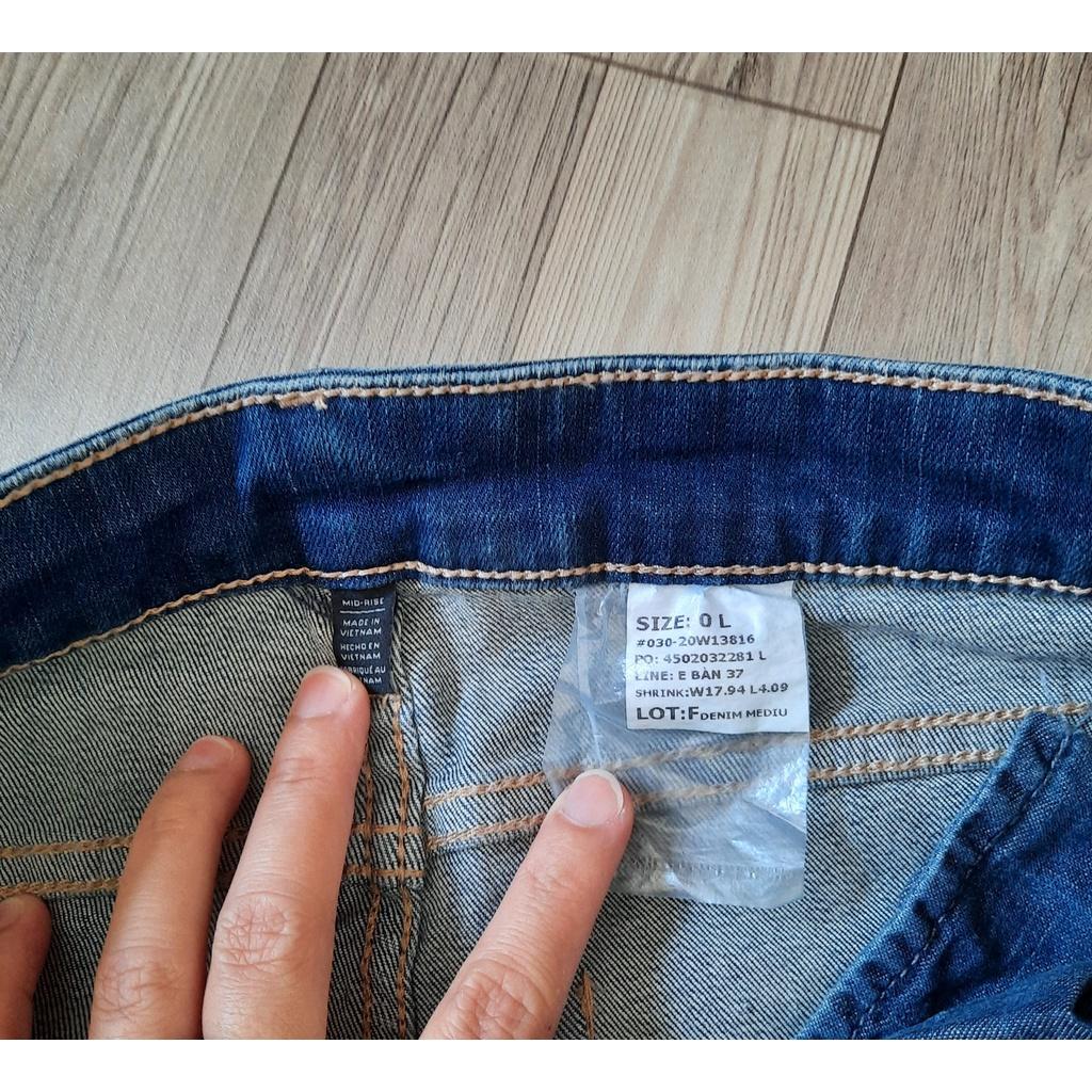 Quần Jeans Nữ Phối Túi Cách Điệu Thời Trang Chuẩn Xịn