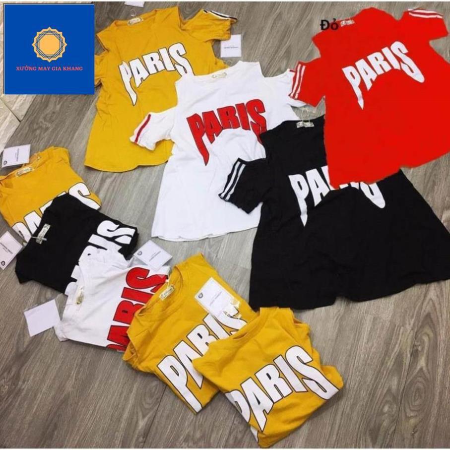 Áo thun bé gái thời trang dáng cánh dơi, hở vai, form xòe rộng . Gia Khang