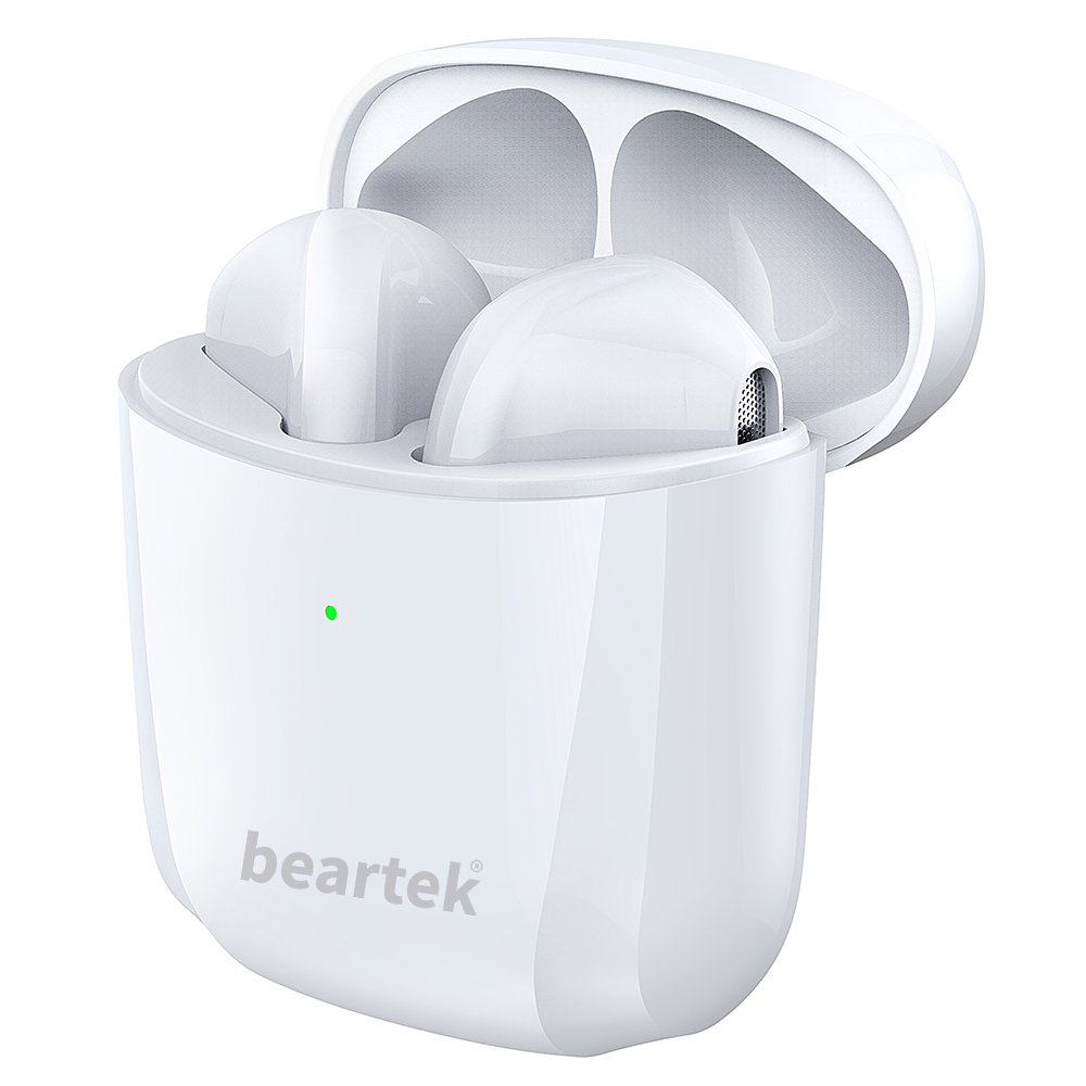 Tai nghe Bluetooth Beartek Bearpods B68 True Wireless bản nâng cấp định vị, đổi tên, chạm cảm ứng, cửa sổ kết nối – Kết nối không dây dễ dàng - Hàng chính hãng