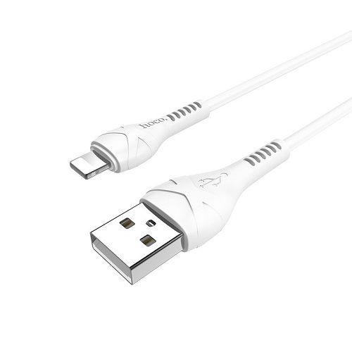 Dây sạc 2.4A Max Hoco đồng bộ hóa dữ liệu từ USB sang Lightning dài 1m - Hàng chính hãng