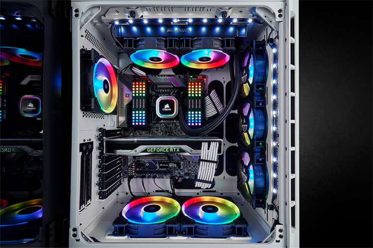 Vỏ máy tính Corsair 680X RGB TG White CC-9011169-WW - Hàng chính hãng