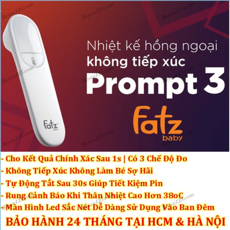 Nhiệt Kế Hồng Ngoại Không Tiếp Xúc Fatz Baby Prompt 3 JXB-319
