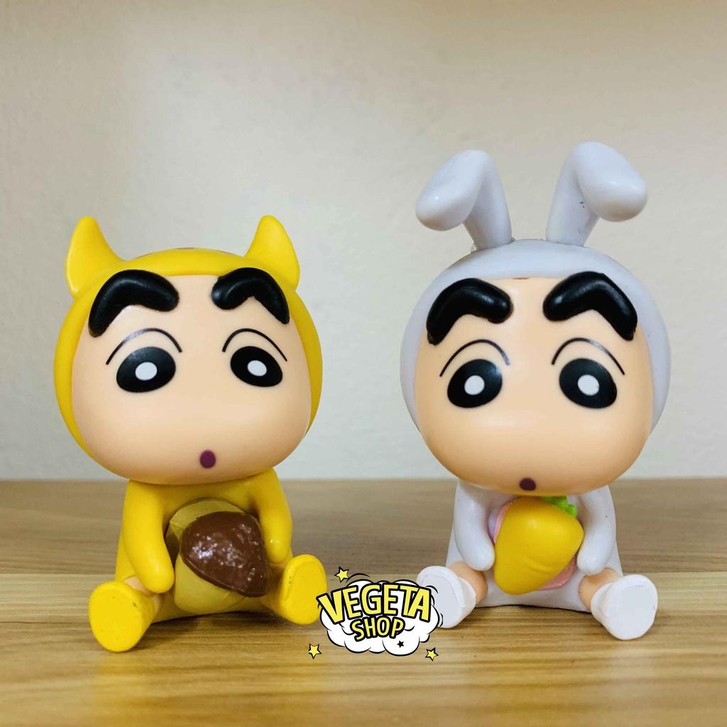 Mô hình Shin Cậu bé bút chì - Shinnosuke - Shin chan Cosplay dễ thương bền màu chất liệu an toàn Shinosuke - 7,5~8,5cm