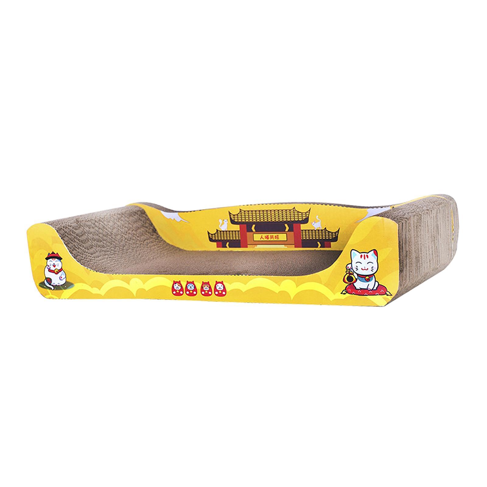 Cat Scratch Bed Corrugated Paper Furniture Large Cat Scratcher Cardboard