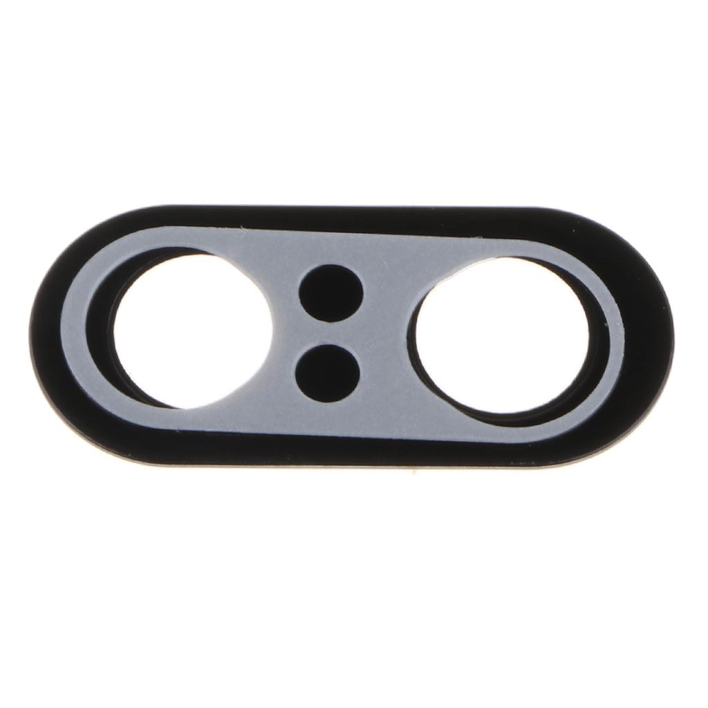 Rear Back Camera Glass Lens Cover   6 - Black