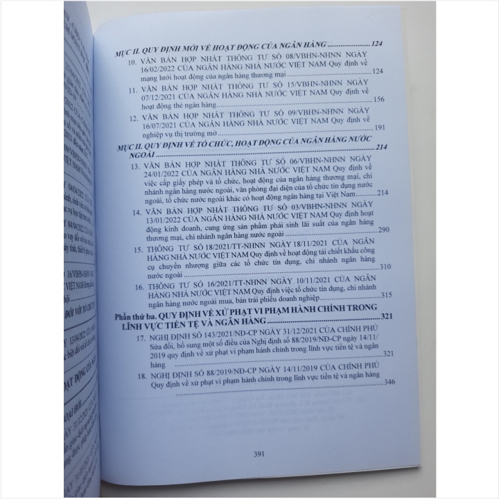 Sách Quy Định Mới Về Vay và Cho Vay Đặc Biệt Đối Với Tổ Chức Tín Dụng - Xử Phạt Vi Phạm Hành Chính Trong Lĩnh Vực Tiền Tệ Ngân Hàng - V2114D