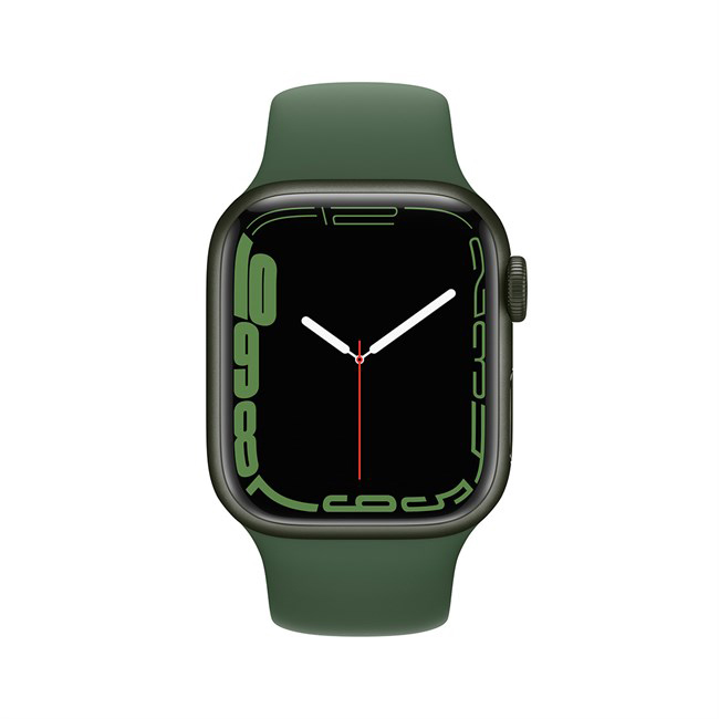 Hình ảnh Apple Watch Series 7 GPS Sport Band (Viền Nhôm, Dây Cao Su)