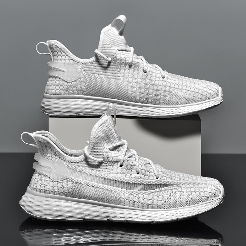 Kích thước 36-48 Mùa hè Mùa hè Sneakers cho các cặp vợ chồng phụ nữ Ánh sáng Giày chạy bộ thoải mái Color: Black Shoe Size: 8