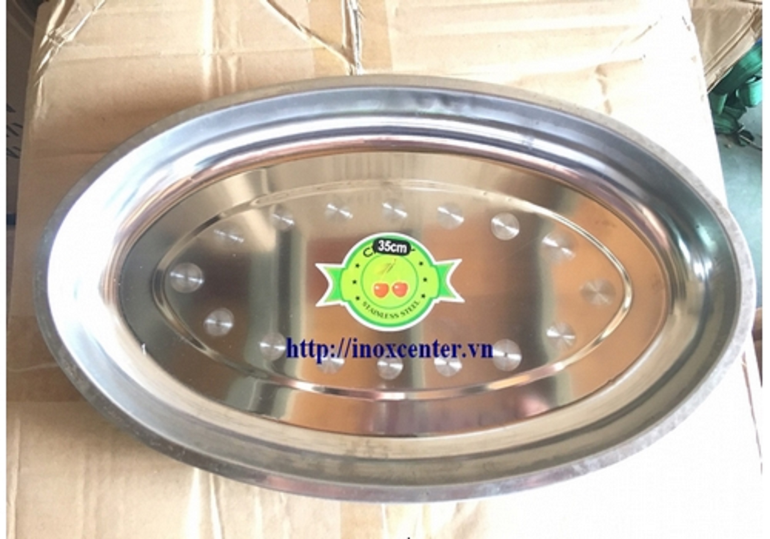 DĨA HỘT XOÀI SÂU INOX