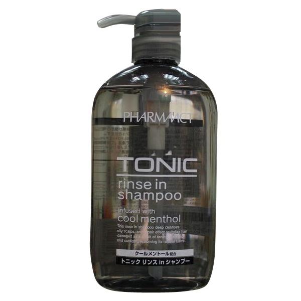 Dầu gội bạc hà cho nam Pharmaact Tonic (600ML) - nội địa Nhật