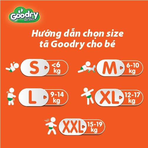 Tã dán Goodry size L38 bên bé yêu mỗi bước đầu đời