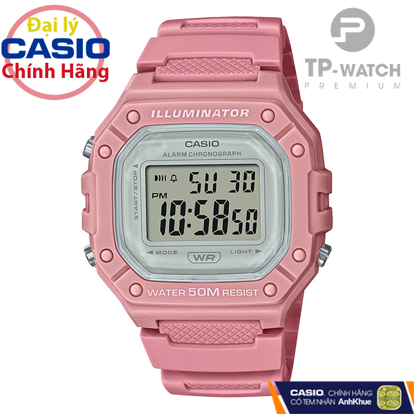 Đồng Hồ Nam Dây Nhựa Casio Standard W-218HC-4A Chính Hãng - W-218HC-4AVDF