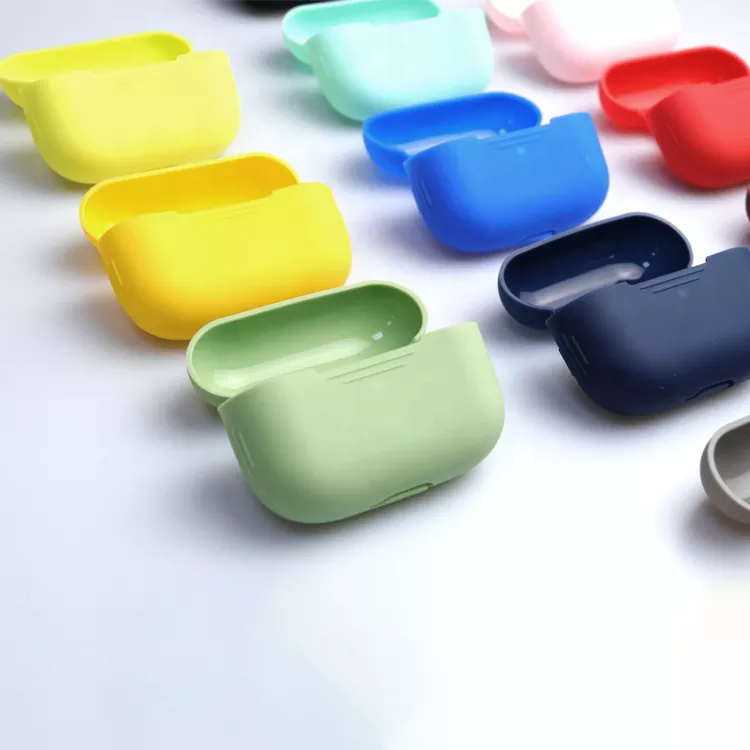 Case Trơn, Vỏ Đựng Bảo Vệ Dành Cho Tai Nghe Không Dây Bluetooth Air Pro - Ốp Silicon Dẻo Chống Va Đập, Nhiều Màu