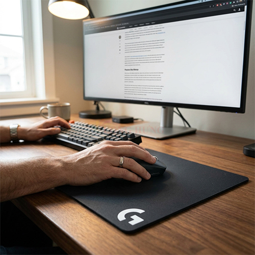 Miếng lót chuột Logitech G240 Chell Gaming Mouse Pad - Hàng chính hãng