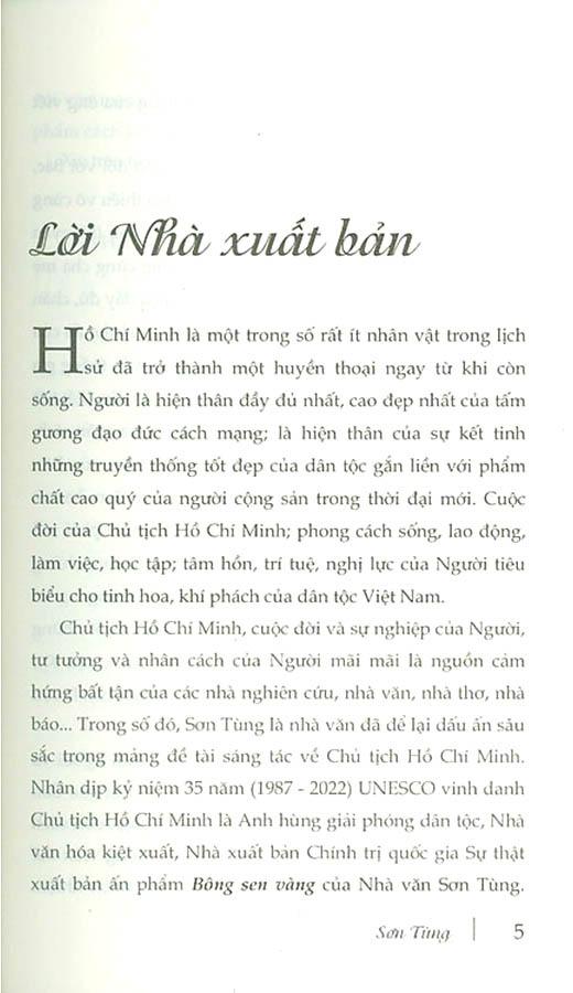 Bông Sen Vàng (Tái Bản 2024)