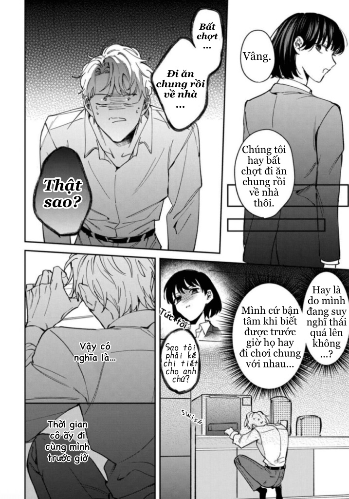 tôi không thể chỉ biết yêu thôi - cấp trên hay soi mói và cấp dưới nghiện mùi chapter 7.1 22