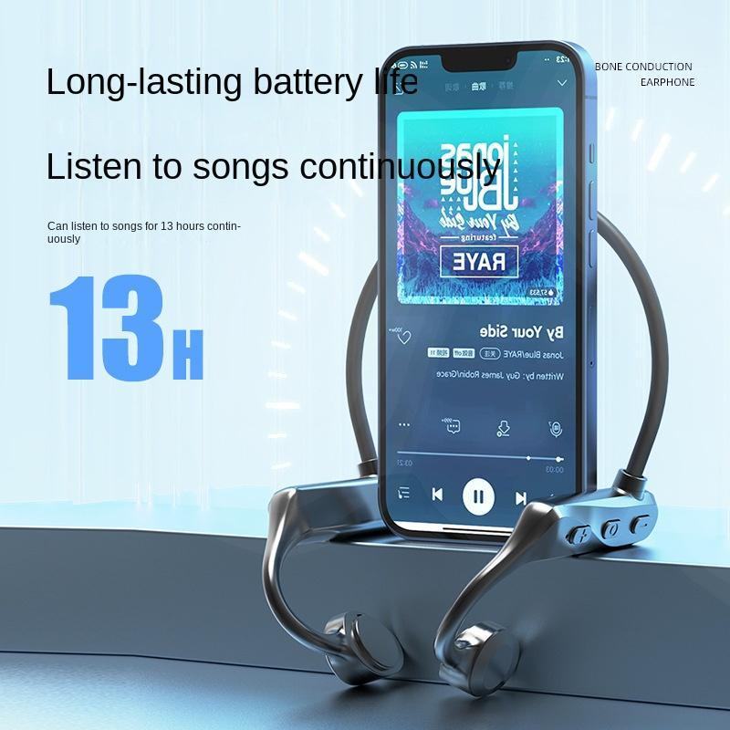Tai Nghe Bluetooth K69 Truyền Tín Hiệu Xương Chống Nước Chất Lượng Cao 8H