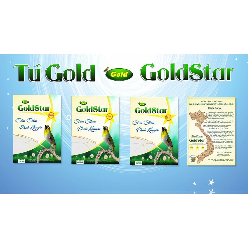 Cám chim vành khuyên Tú Gold Hộp Lắp xanh - Hộp 250 gram