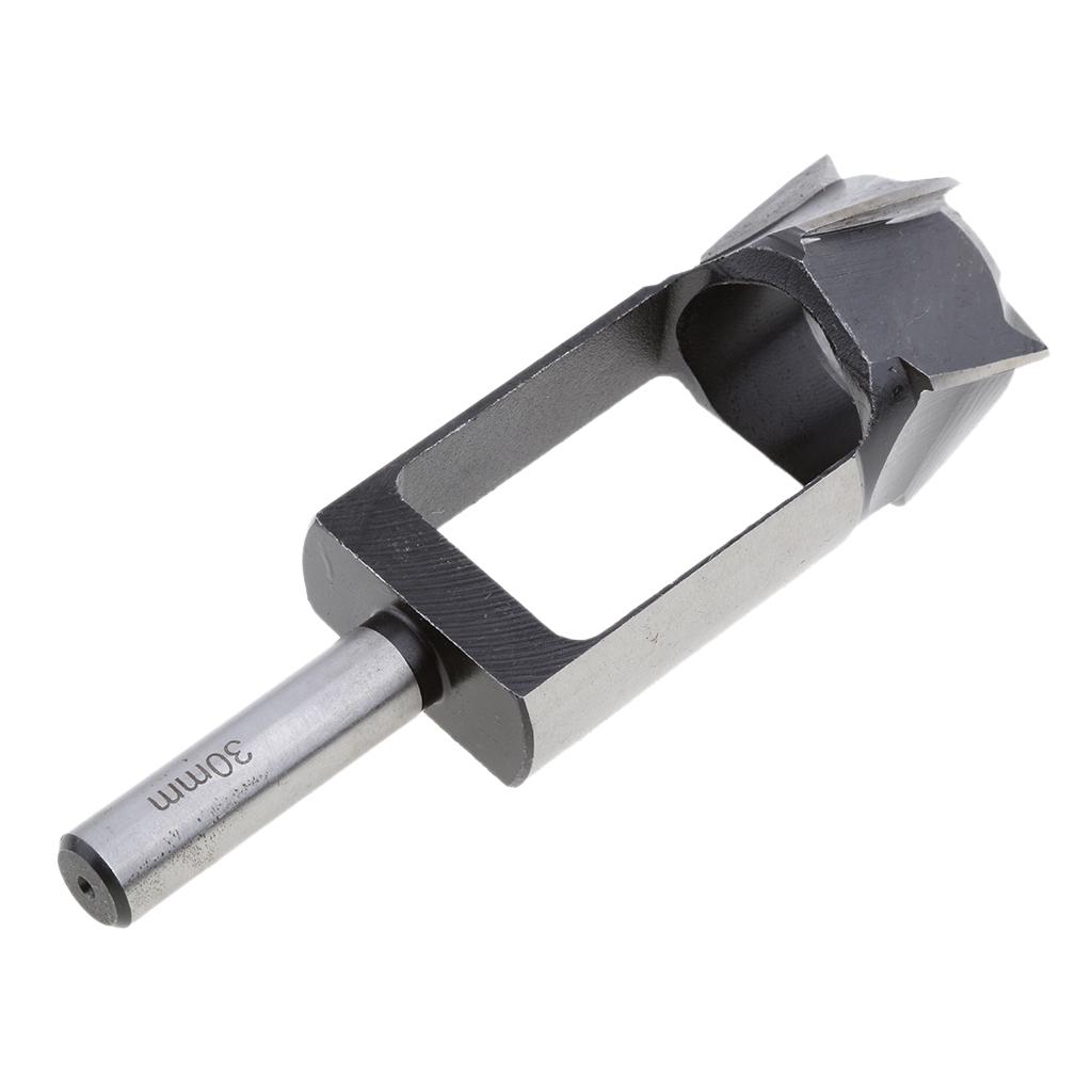 2PCS 18mm+30mm Tenon Plug Cutter Hardened High Carbon Steel Plug Cutting Hardened Carbon Steel for Long-lasting Cutting