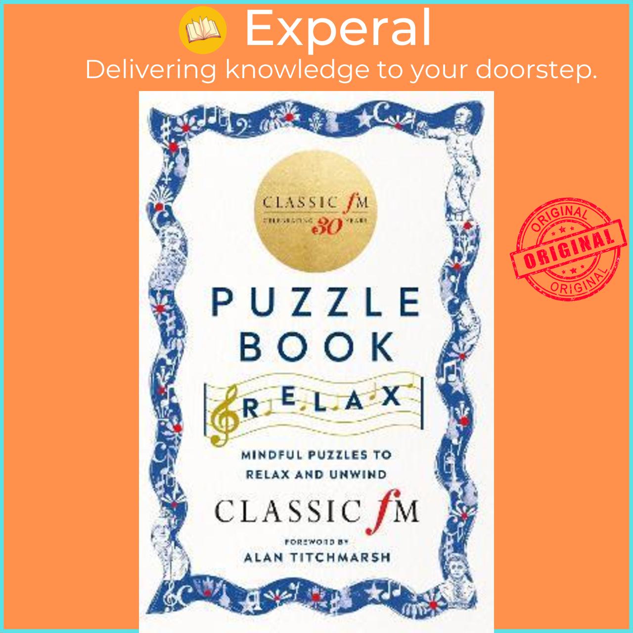 Sách - The Classic FM Puzzle Book - Relax : Mindful puzzles to relax and unwind by Classic FM