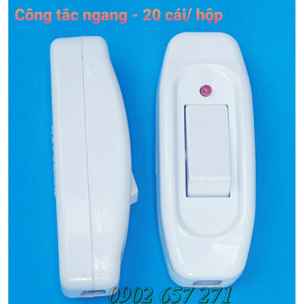 10 Công tắc ngang (công tắc treo) có đèn led hiển thị nguồn