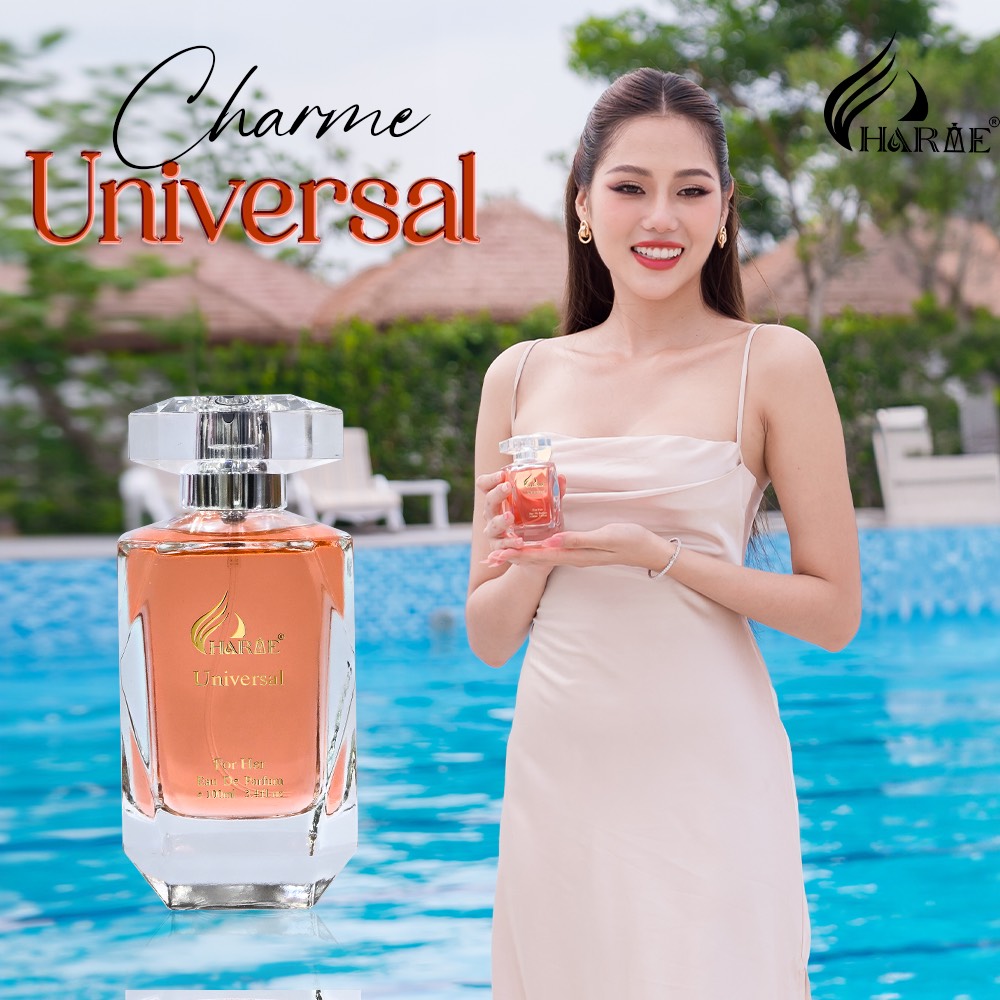 Nước Hoa Nữ Charme Universal 100Ml Lưu Hương Lâu Phong Cách Sang Trọng Nữ Tính Thanh Lịch Chính Hãng
