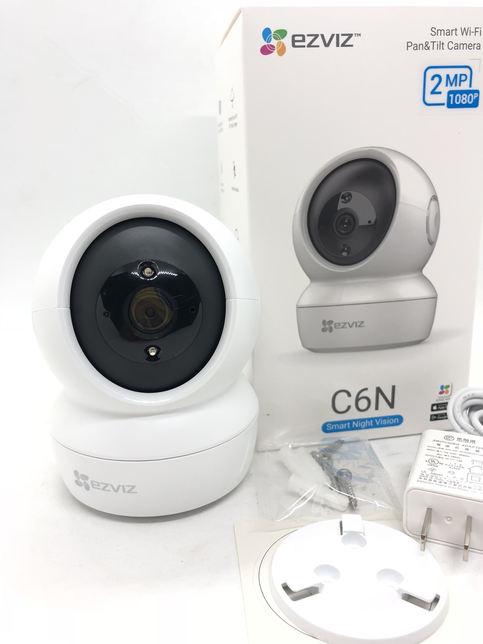 Camera IP EZVIZ C6N 1080p Smart IR 2.0 Megapixel, hồng ngoại thông minh, theo dõi chuyển động - Hàng Chính Hãng