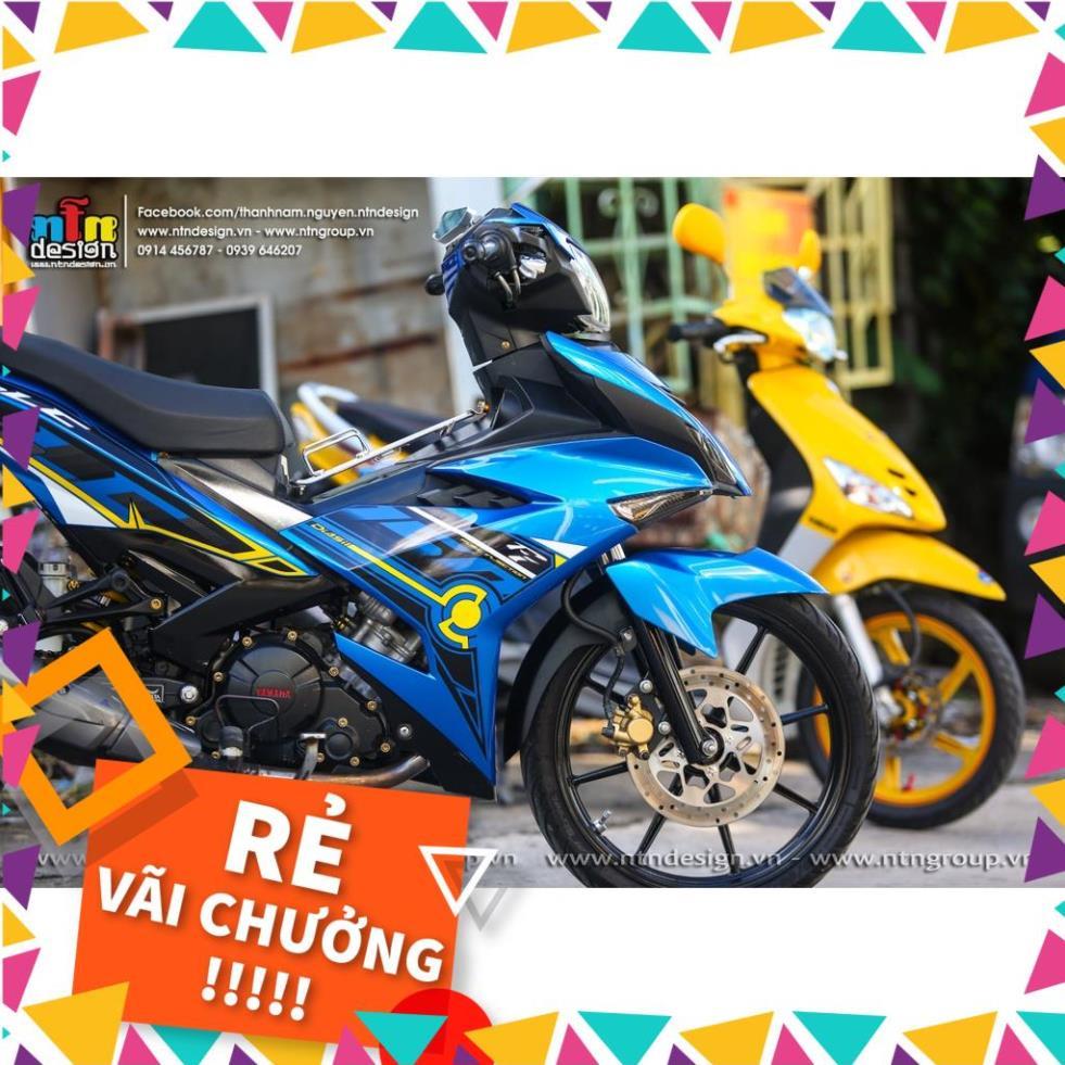 Tem Rời Exciter 150 Mẫu 150 LC Xanh Đen Vàng