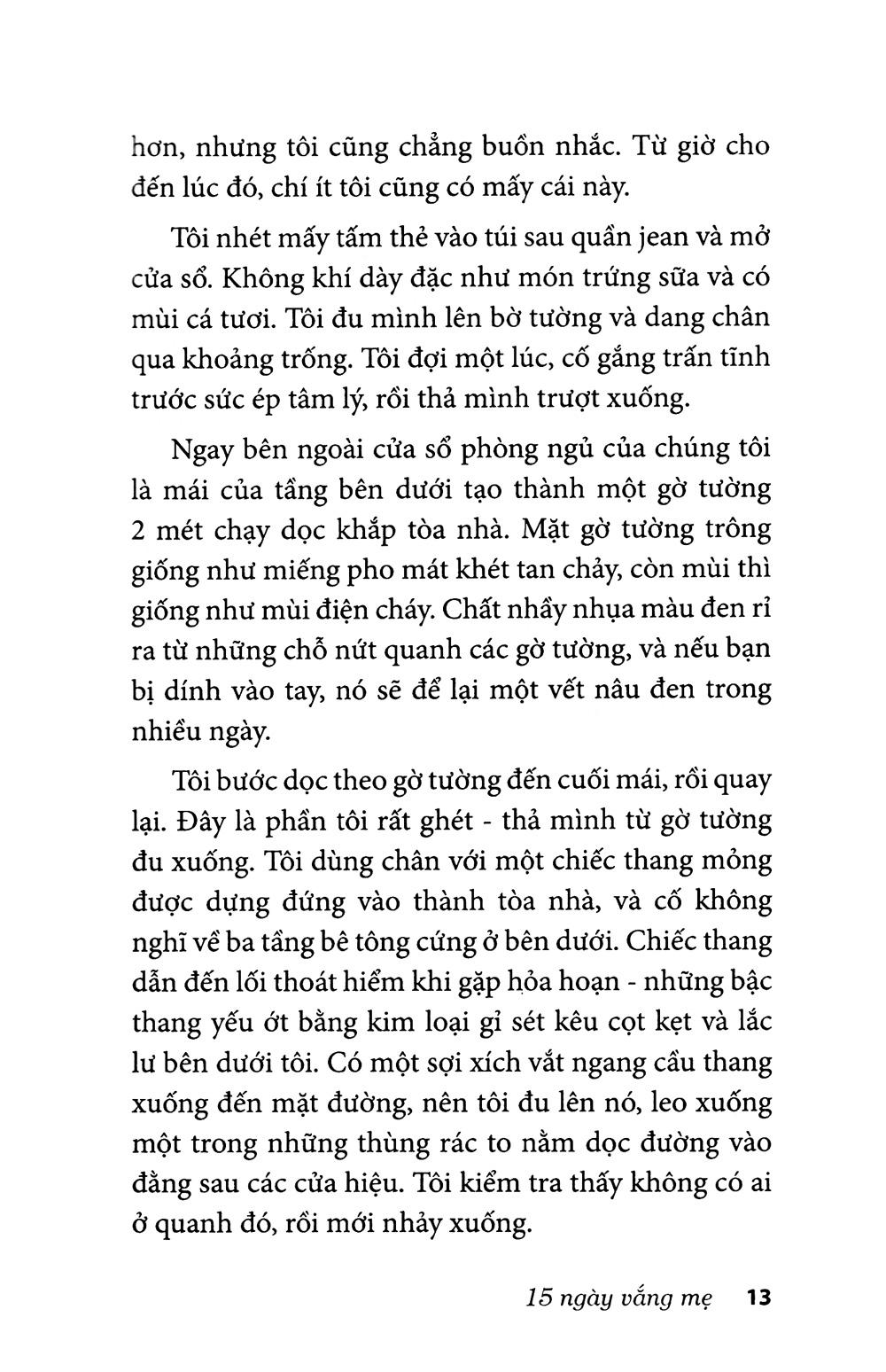 15 Ngày Vắng Mẹ
