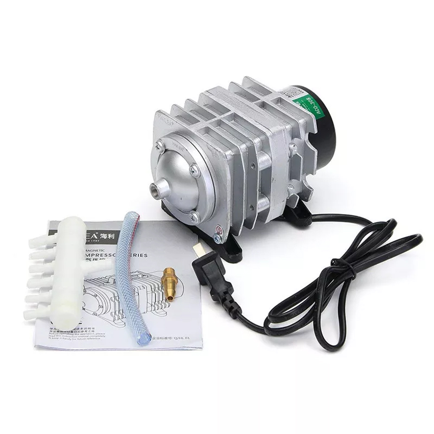 Máy sục sủi thổi khí oxy hồ bể cá cảnh HAILEA aco-208 | máy thổi oxy cho hồ bể cá 25w | máy sục khí bể cá điện 220v | máy sục khí bể cá mini | máy sục khí | máy sục khí mini | máy sục oxi bể cá