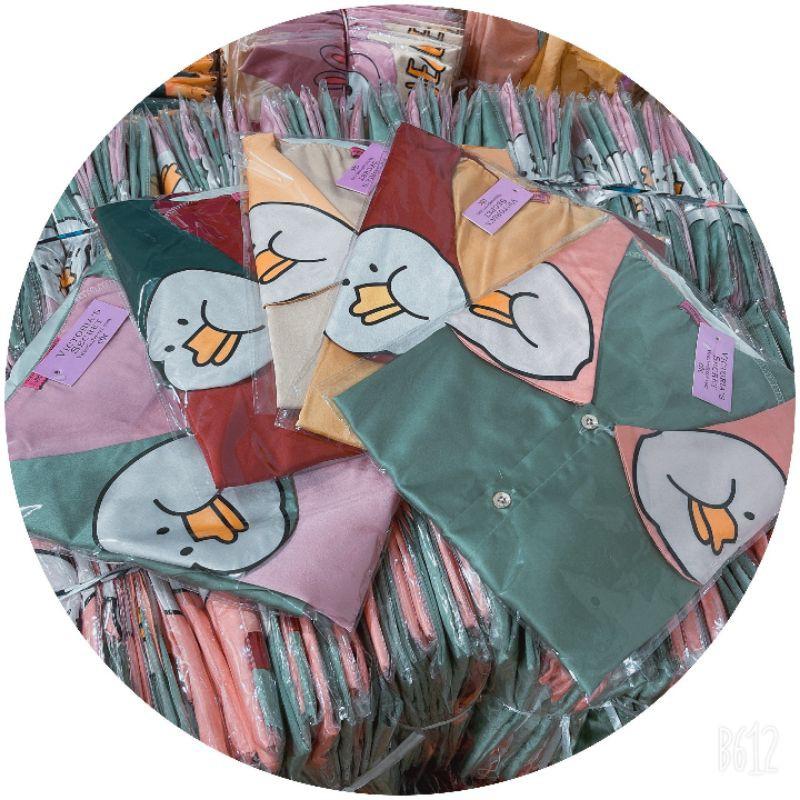 Bộ Lụa satin cộc tay, quần đùi  Không Nhăn, Không Bai Giãn, Không Phai Màu