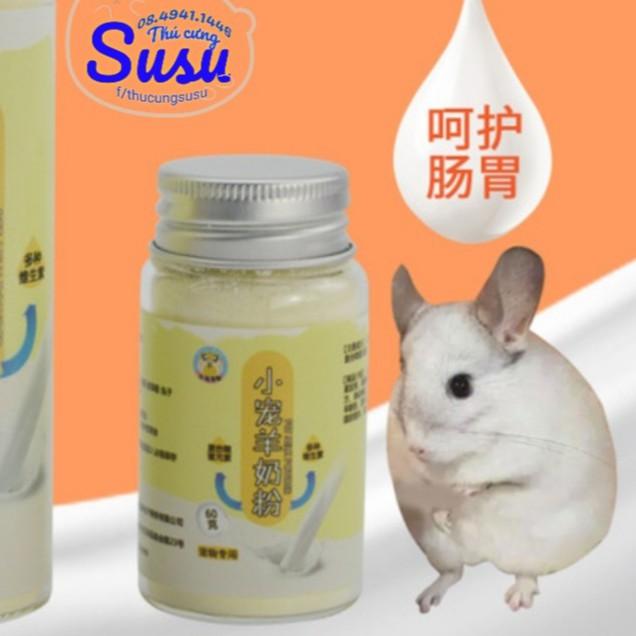Bột sữa dê cho Hams, Bọ, Chin, Sóc và Thỏ